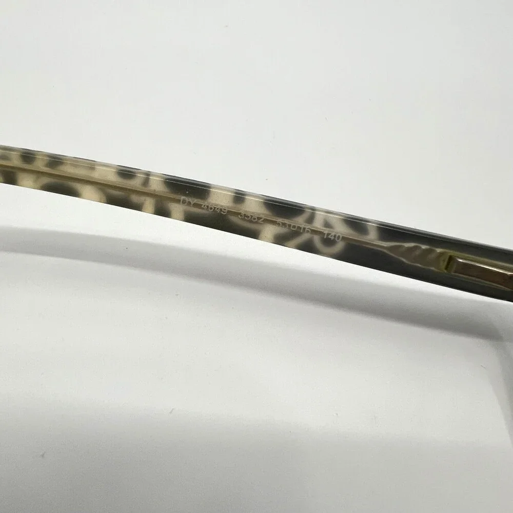 DKNY Eyeglasses Womens Black Patterned DY 4649 3582 53-16-140
